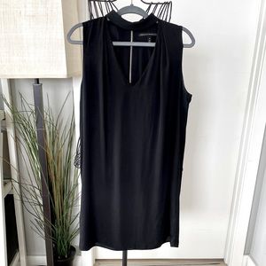 White House Black Market Black Sleeveless Dress